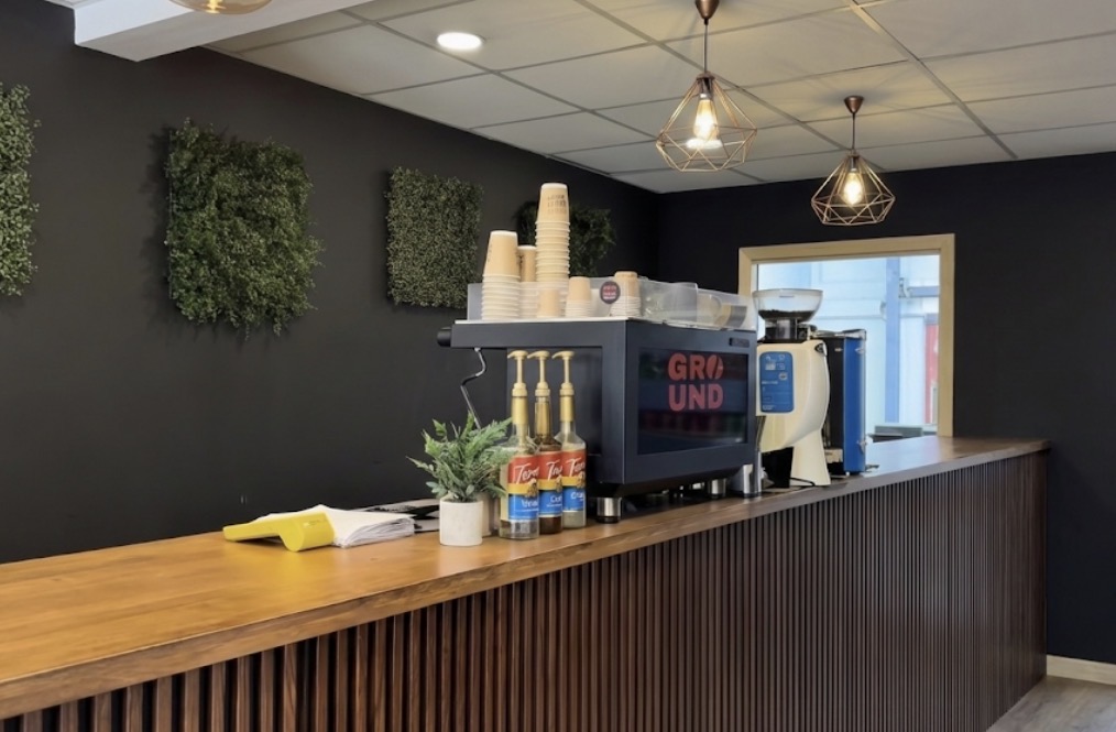 Ground coffee
